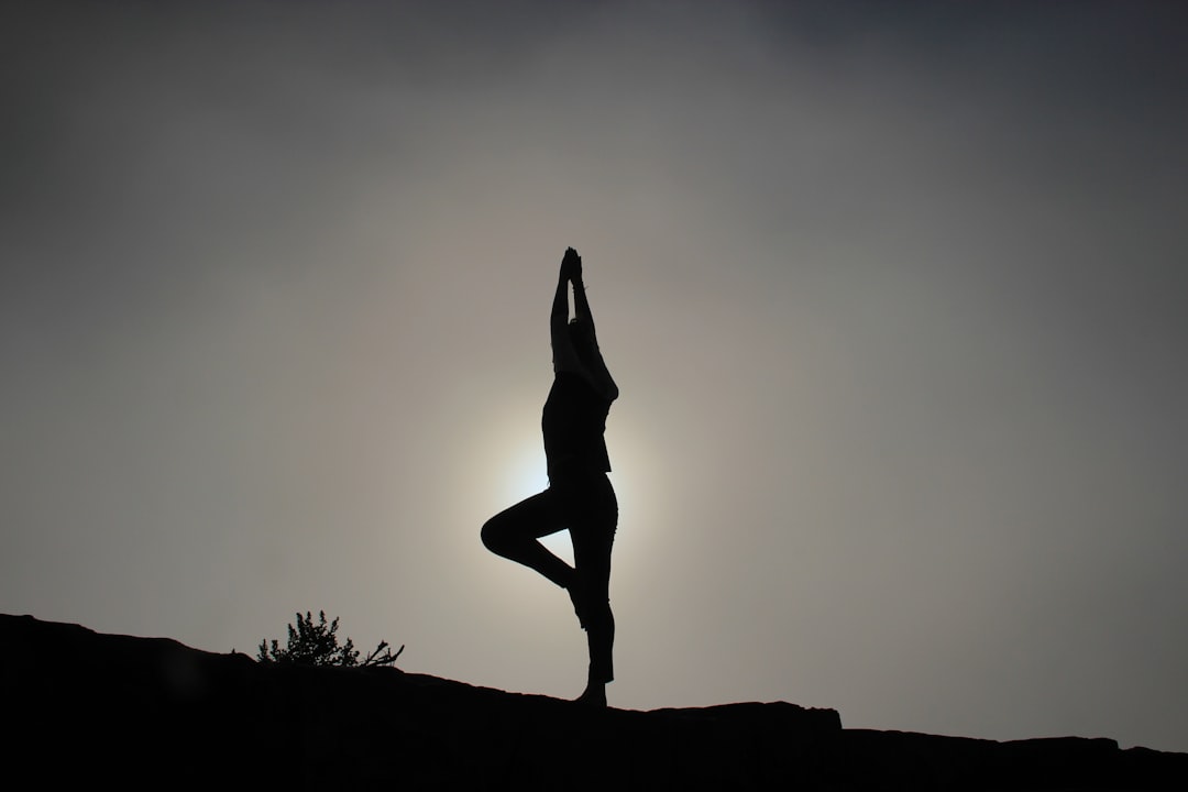 Patrick Hendry - Yoga Fog by Endless Relaxation person doing yoga exercises