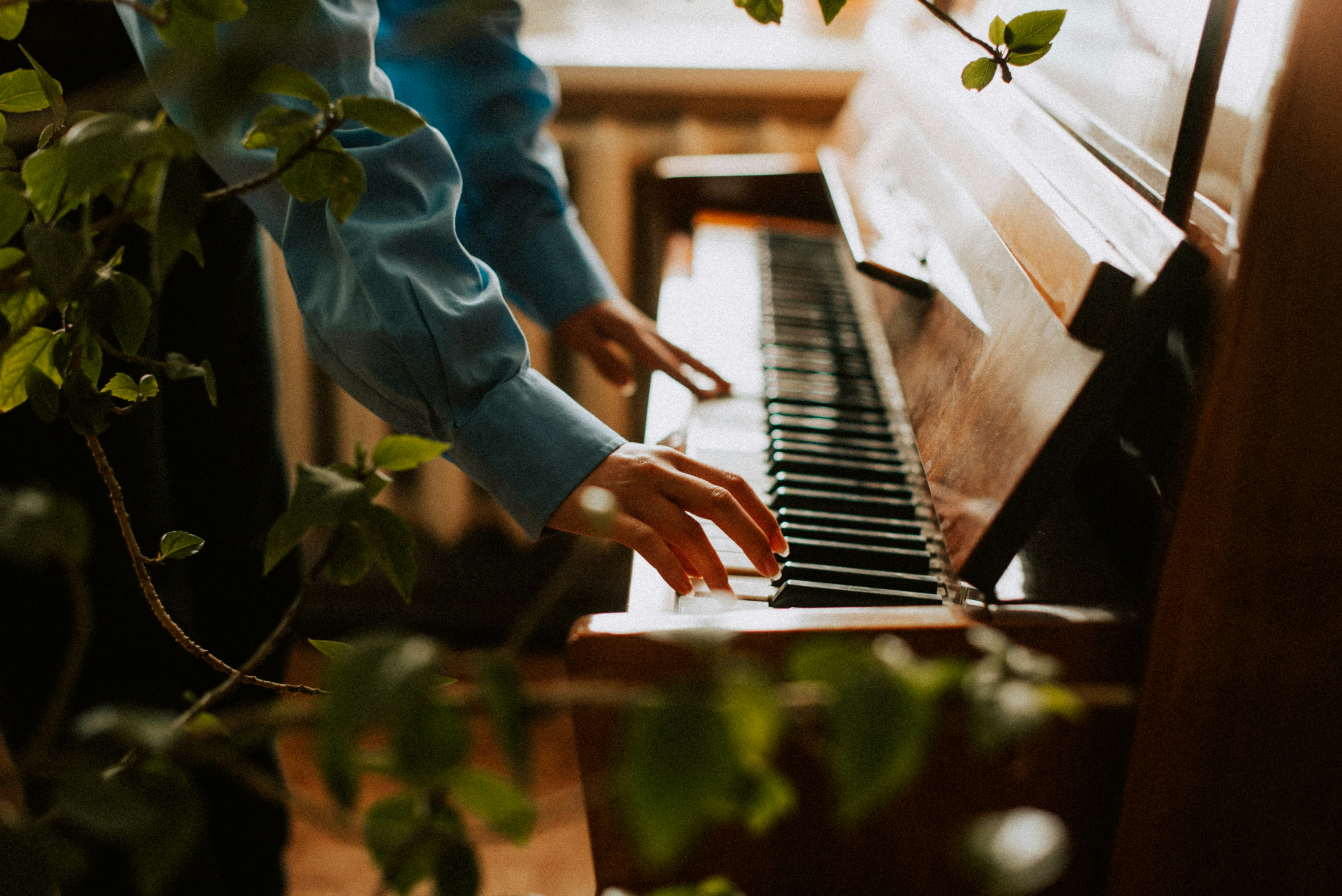 Calming music for nerves, healing music for the heart by Endless Relaxation a person playing a piano in a room